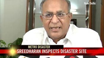 Video : Jaipal Reddy reacts to Metro bridge collapse