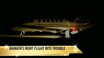 Video : Rajnath Singh's plane violated safety basics