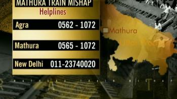 Train collision: Helpline numbers