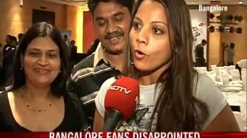 Bangalore fans hope for a better season in 2010 Bangalore fans hope for a better season in 2010