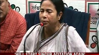 Video : 'Will start Singur agitation again'
