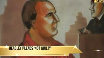 David Headley produced in court, pleads not guilty