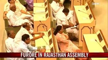 Video : Furore in Rajasthan Assembly