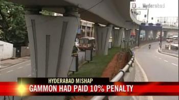 2 years ago, mishap at Hyderabad flyover