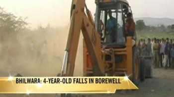 4-year-old falls into borewell