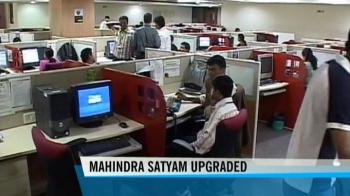 Mahindra Satyam upgraded