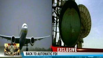 Video : Govt may ease FDI norms for telecom, aviation