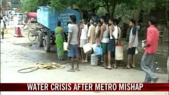 Video : Water crisis after Metro mishap