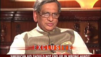 Video : US aid should not be used against India: Krishna