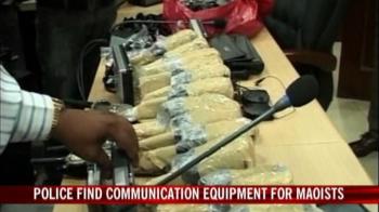 Maoists try to smuggle satellite phones