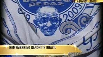 Remembering Mahatma Gandhi in Brazil