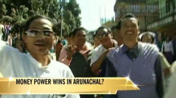 Video : Arunachal: Congress' only clean sweep