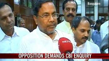 CBI enquiry demanded into Karnataka scam allegations