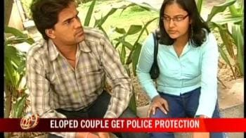 Video : Rajasthan couple gets police protection