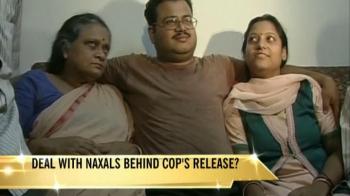 Kidnapped policeman reaches home