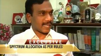 Video : Raja: No telecom scam so no resignation
