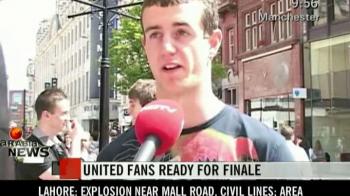 Man U fans all set for the League final