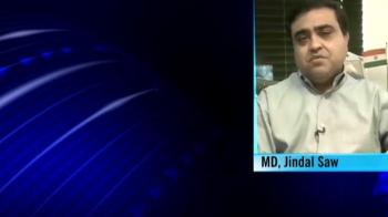 Jindal Saw net jumps but sales decline