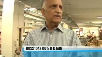 Video : Boss' Day Out: D K Jain of Luxor Group