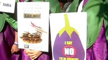 Protests mark BT brinjal meet in Hyderabad Protests mark BT brinjal meet in Hyderabad