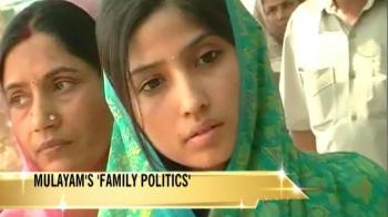 Mulayam's 'family politics'