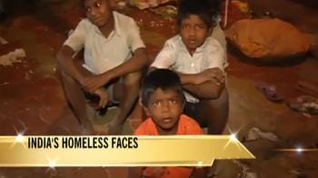 Video : India's homeless faces