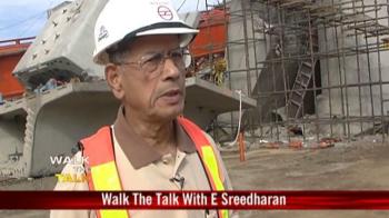 I saw the crack: Sreedharan