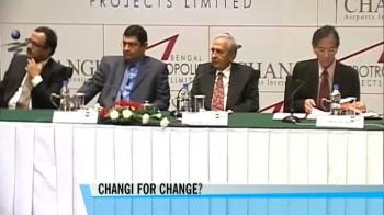 Changi's maiden India flight Changi's maiden India flight