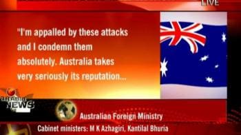 Video : Aus condemns attack on Indian students