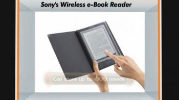 Sony's wireless eBook reader