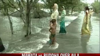Mamata vs Buddha over Aila