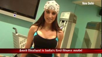 Video : India's first fitness model