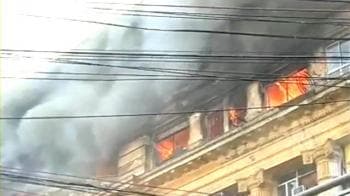 Video : Fire in the heart of Kolkata