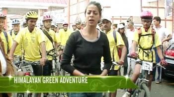 The green adventure: Cycling across Himalayan terrain