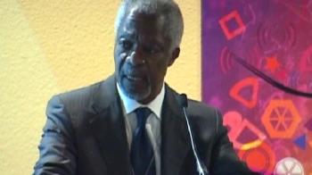 Kofi Annan's Tck Tck Tck campaign