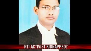 Video : RTI activist kidnapped?