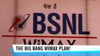 Video : BSNL launches Wimax
