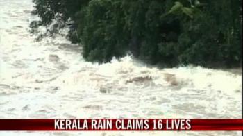 Video : Incessant rain claims 16 lives in Kerala