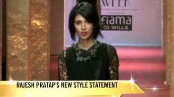 Video : Rajesh Pratap's new style statement