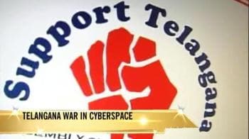 Video : Telangana war in cyberspace