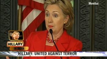 United against terror: Hillary