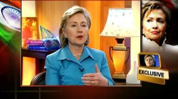 Video : US ties with India independent of Pak: Hillary