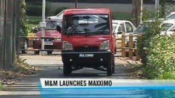 Video : M&M launches new mini-truck Maxximo