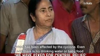 Video : We have asked for Central relief for Aila-hit areas: Mamata