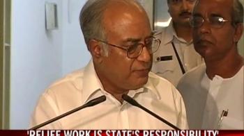 Video : Relief work is state's responsibility: West Bengal