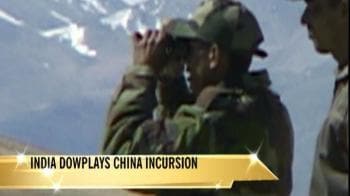 Video : India downplays China incursion