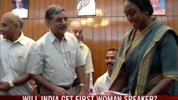 Video : Meira Kumar thanks Sonia Gandhi