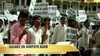 Gujjars revive quota agitation today