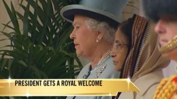 Video : Royal welcome for President Patil in London