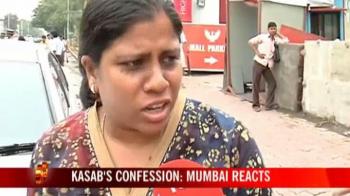 Video : Kasab's confession: Mumbai reacts